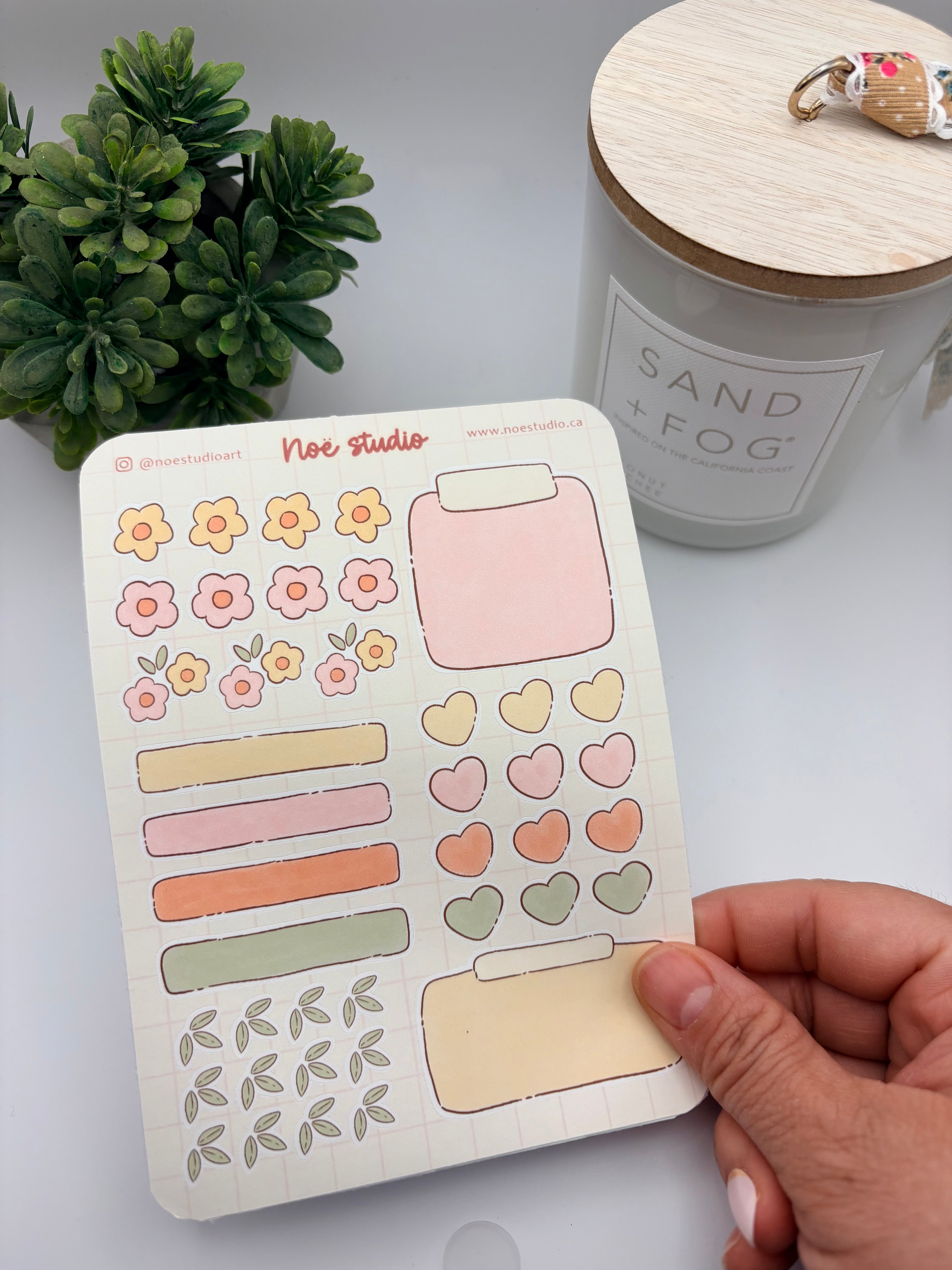 Sticker Sheet - Easy planner