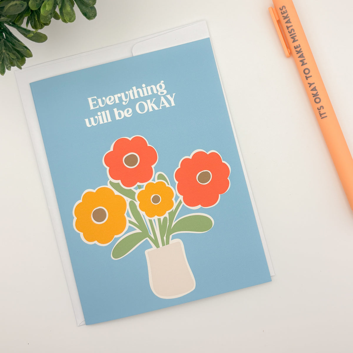 Greeting Card - Everything will be okay