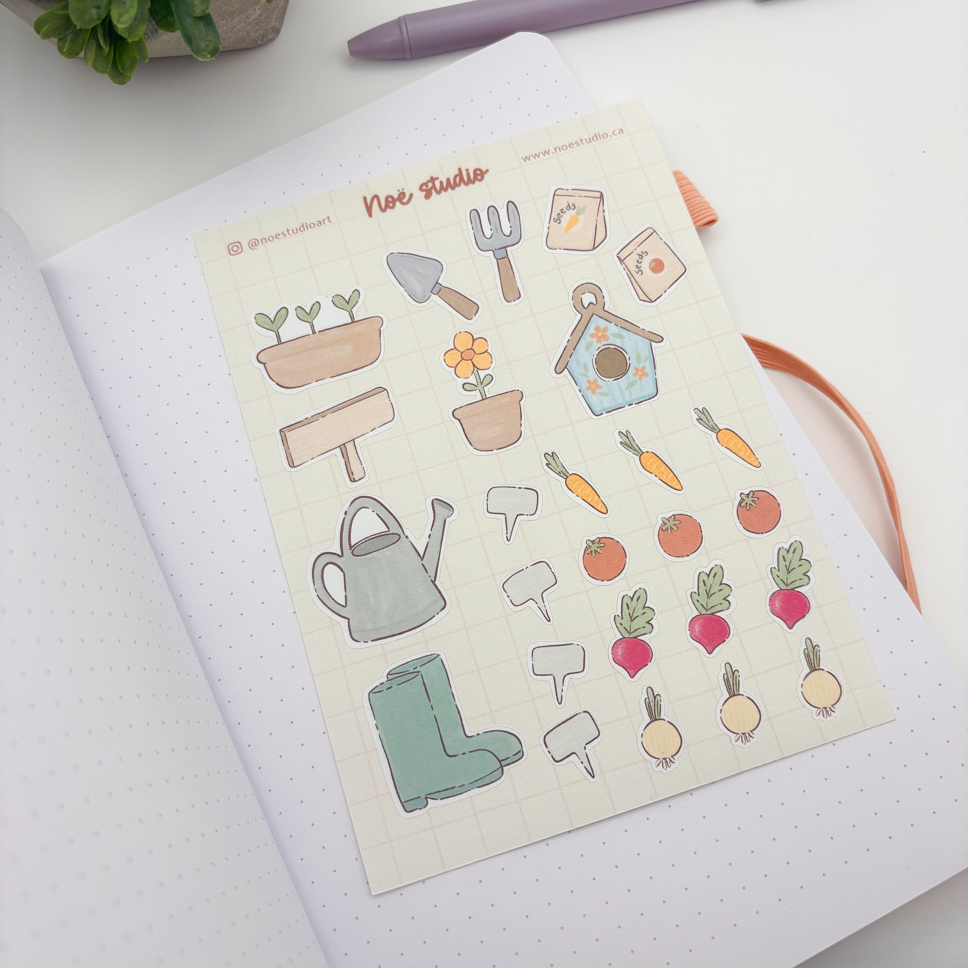 Sticker Sheet -Gardening