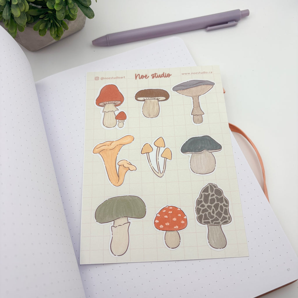 Sticker Sheet - Mush