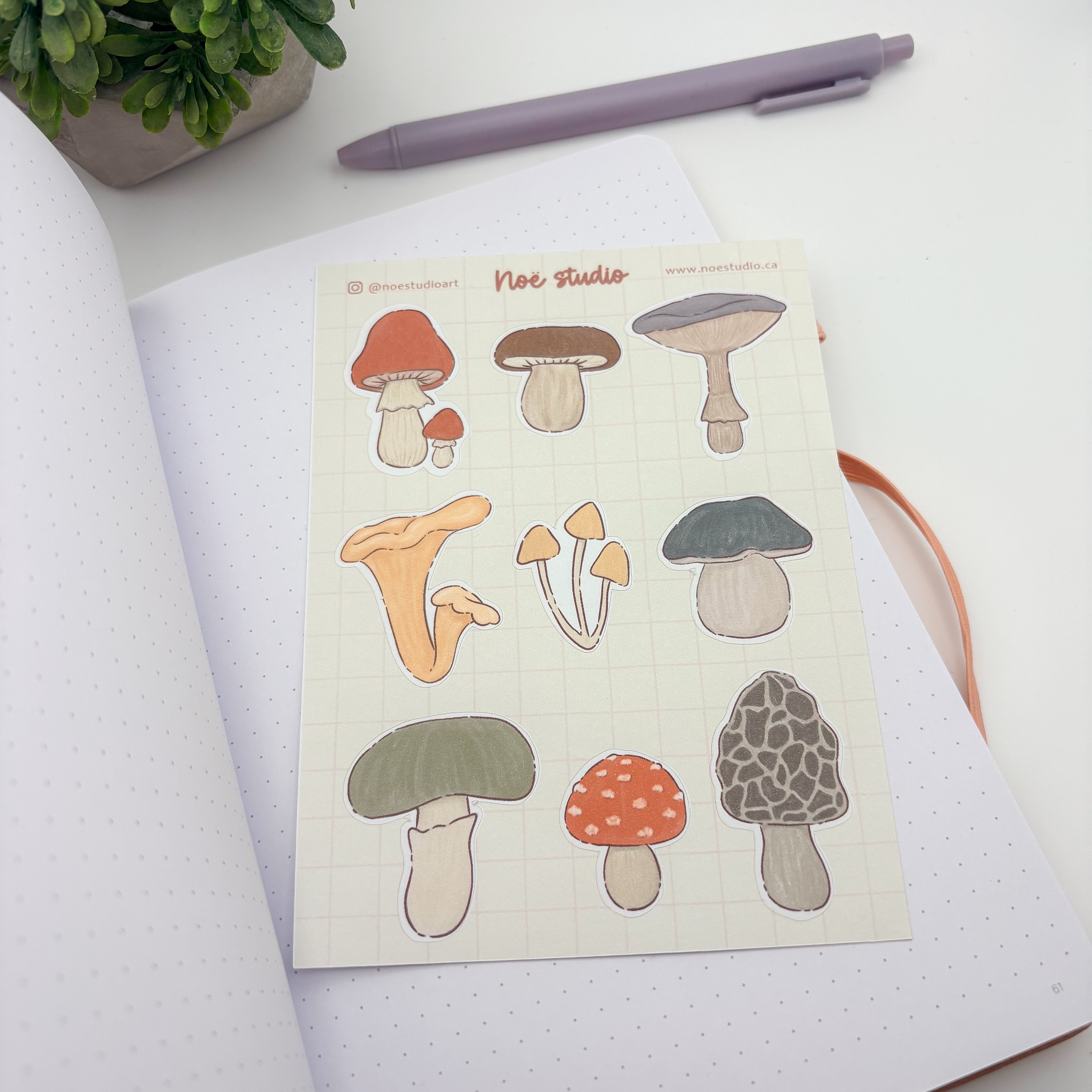 Sticker Sheet - Mush
