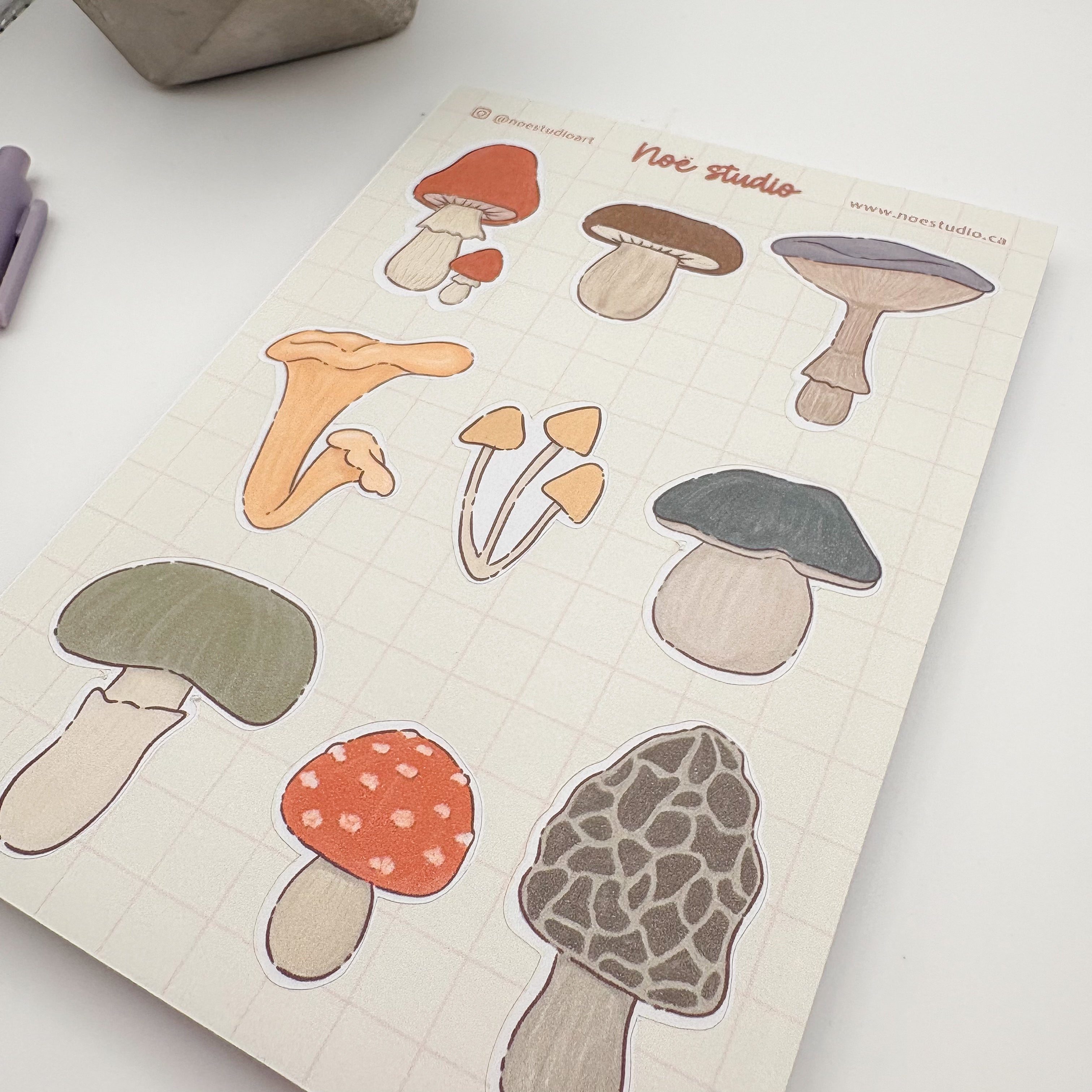 Sticker Sheet - Mush