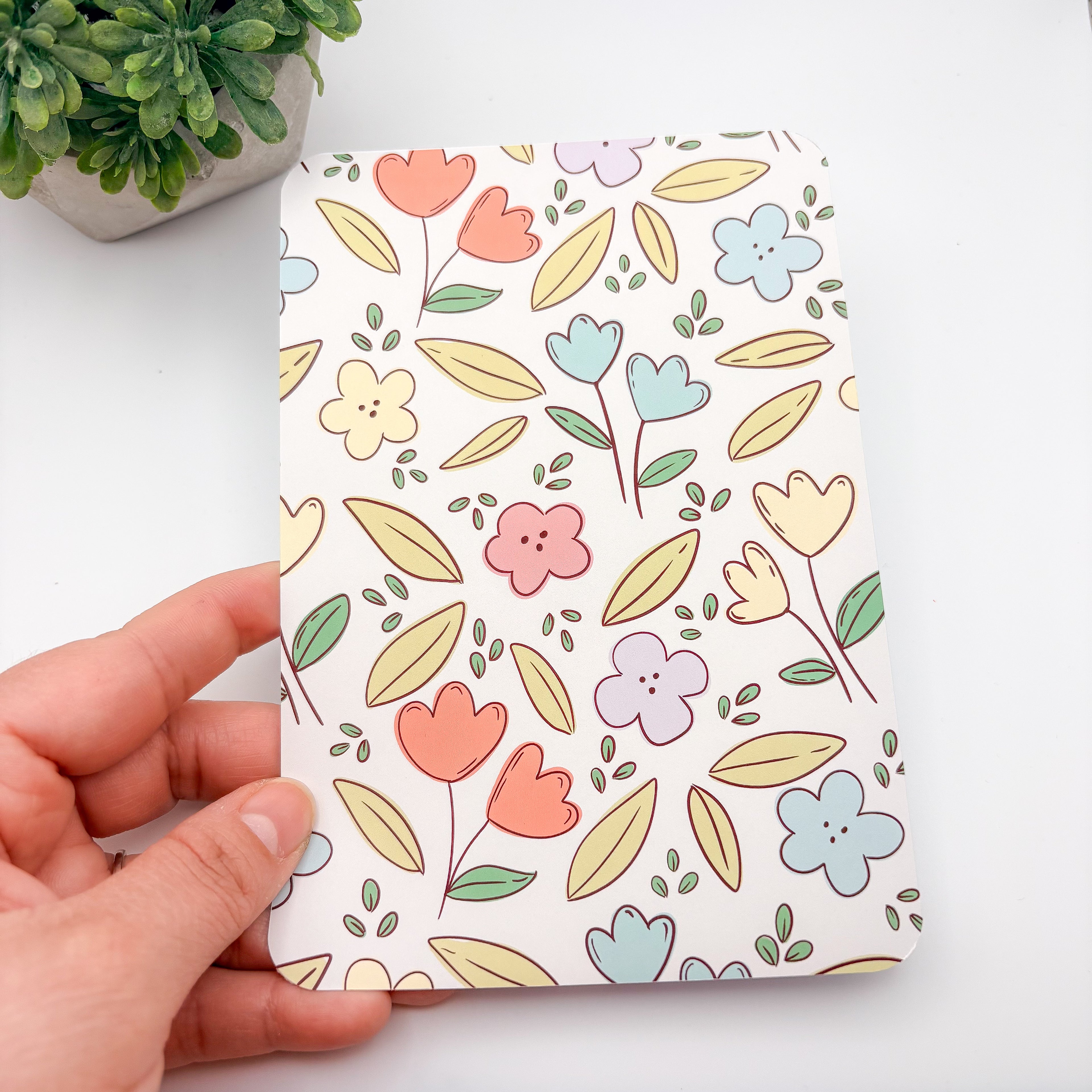 Kindle Insert Card - Floral 1
