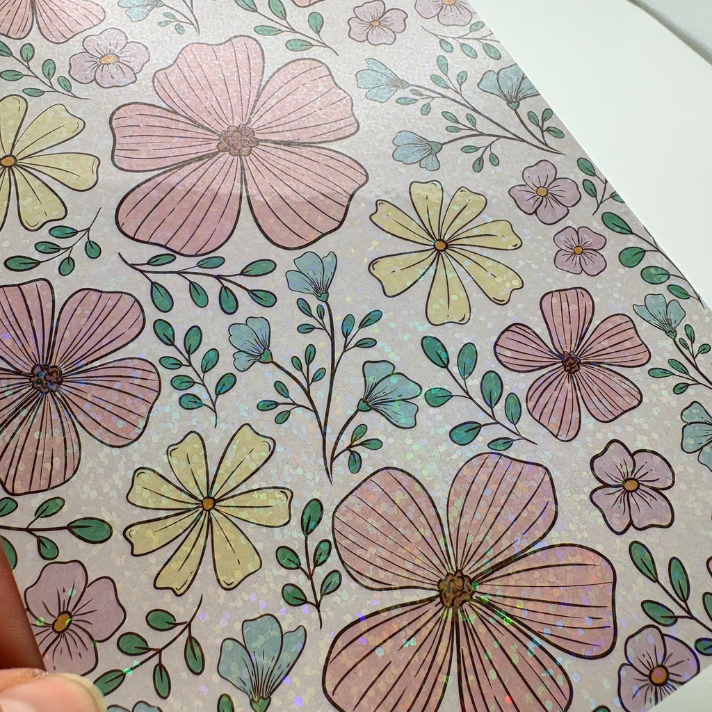 Kindle Insert Card - Floral 3