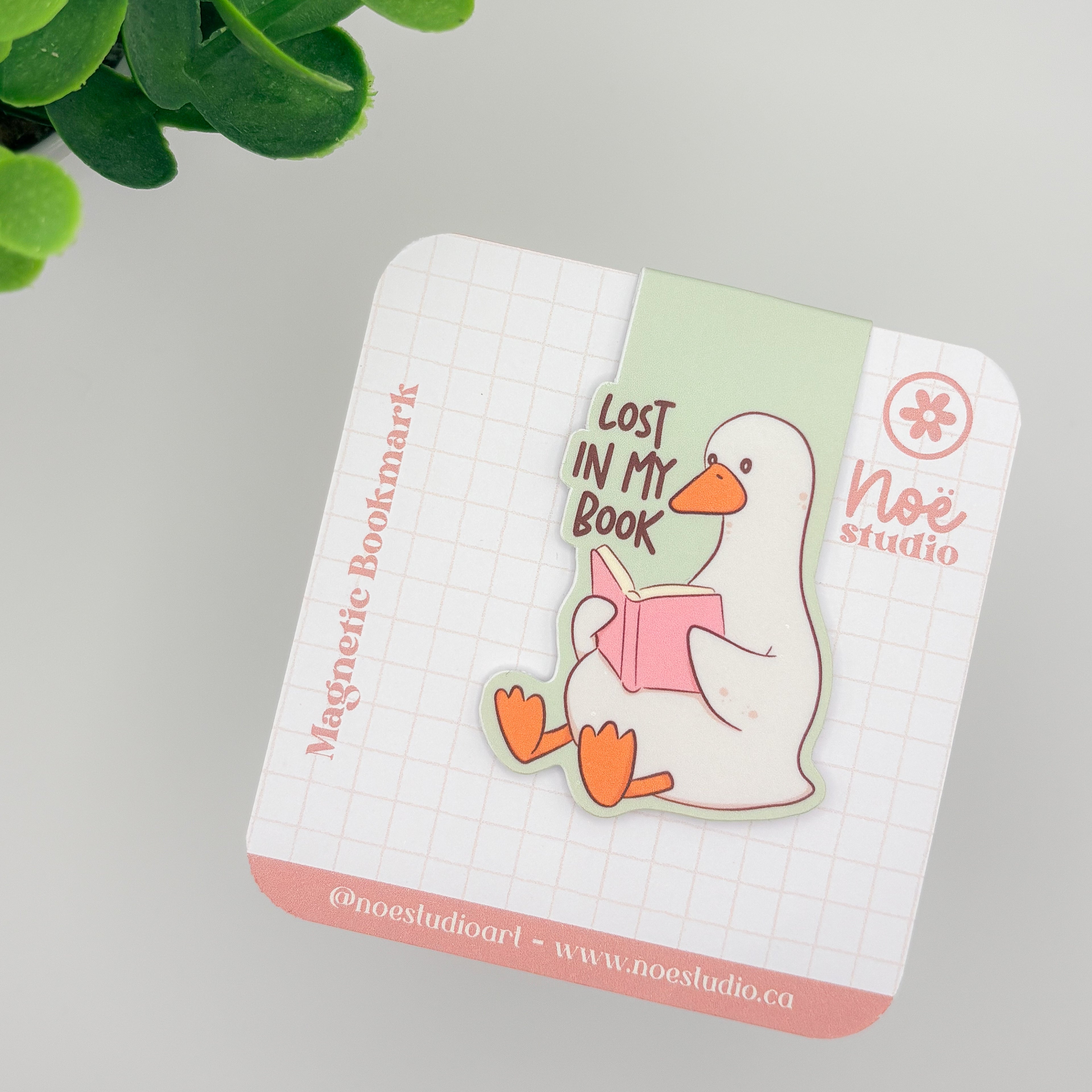 Goose Magnetic Bookmark