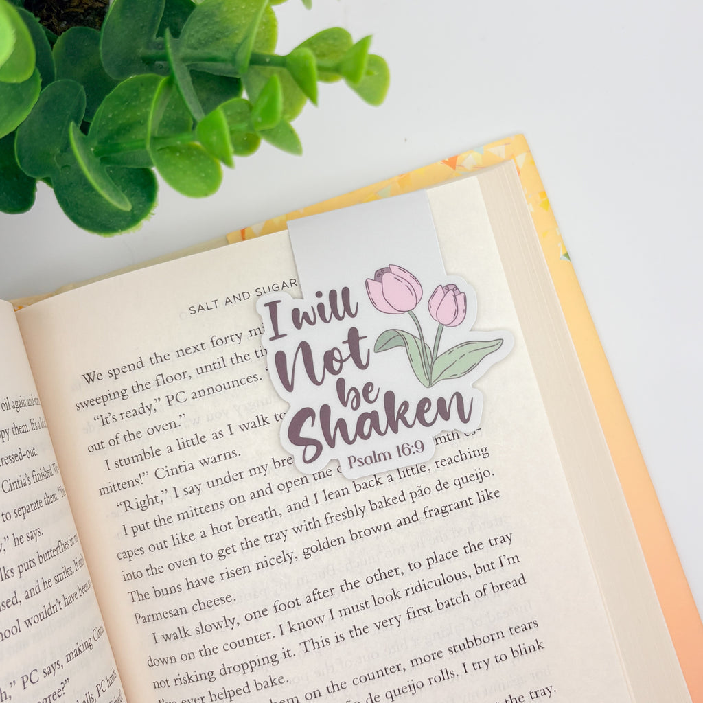 Not be Shaken Magnetic Bookmark