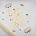 Beach Treasures Sticker Sheet