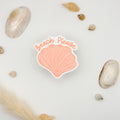 Beach Please Shell Sticker