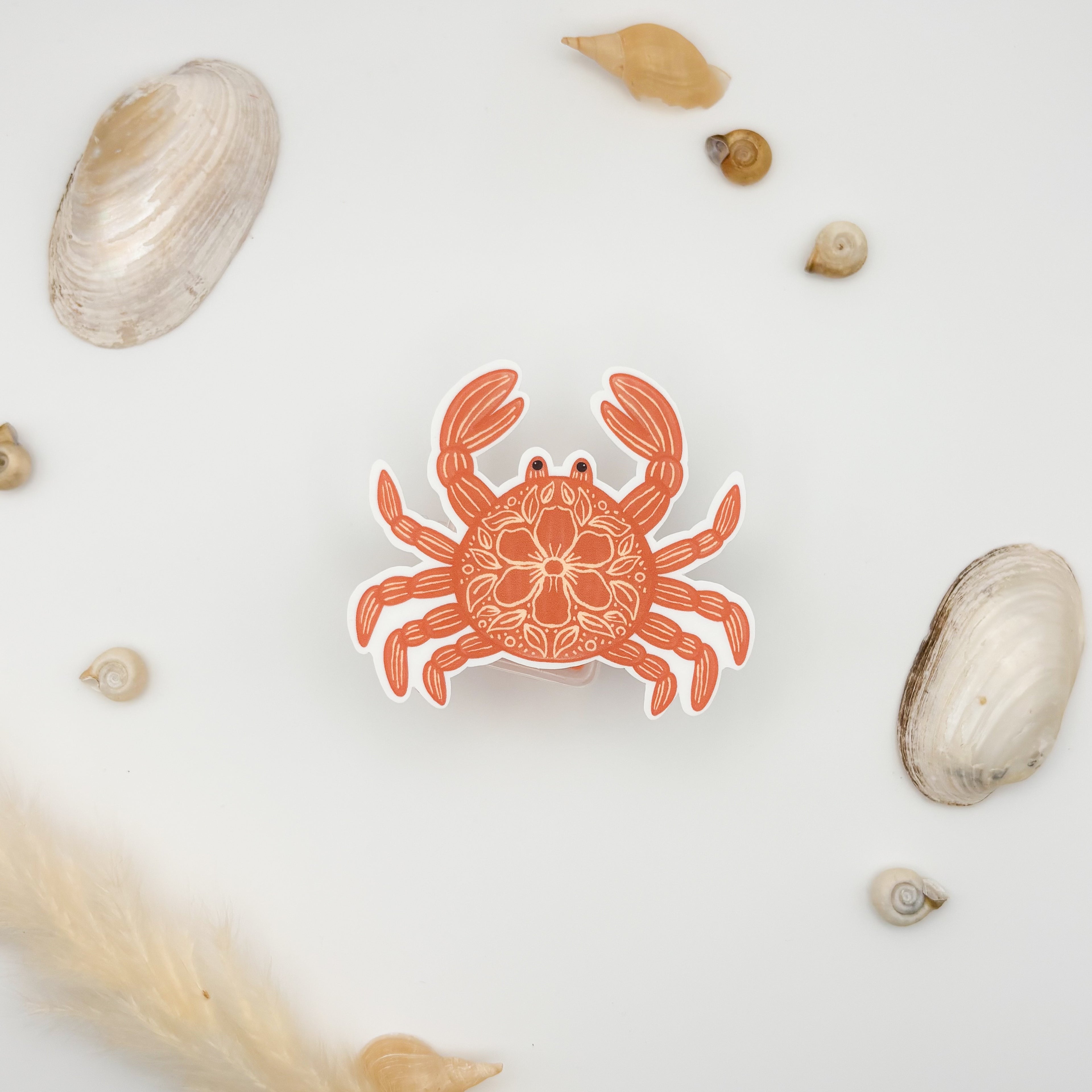 Sandy Crab Sticker