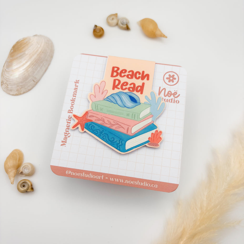 Beach Read Magnetic Bookmark