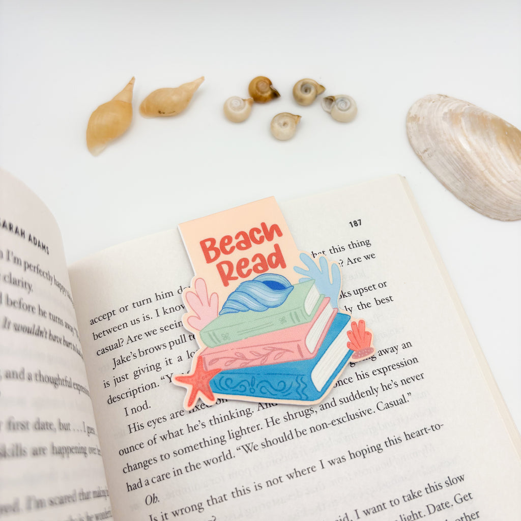 Beach Read Magnetic Bookmark