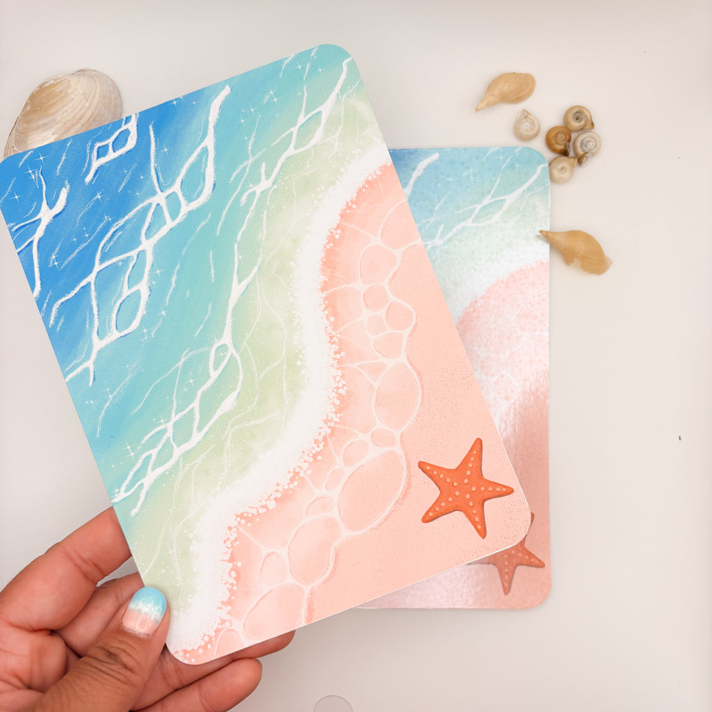 Kindle Insert Card - Sandy Shore