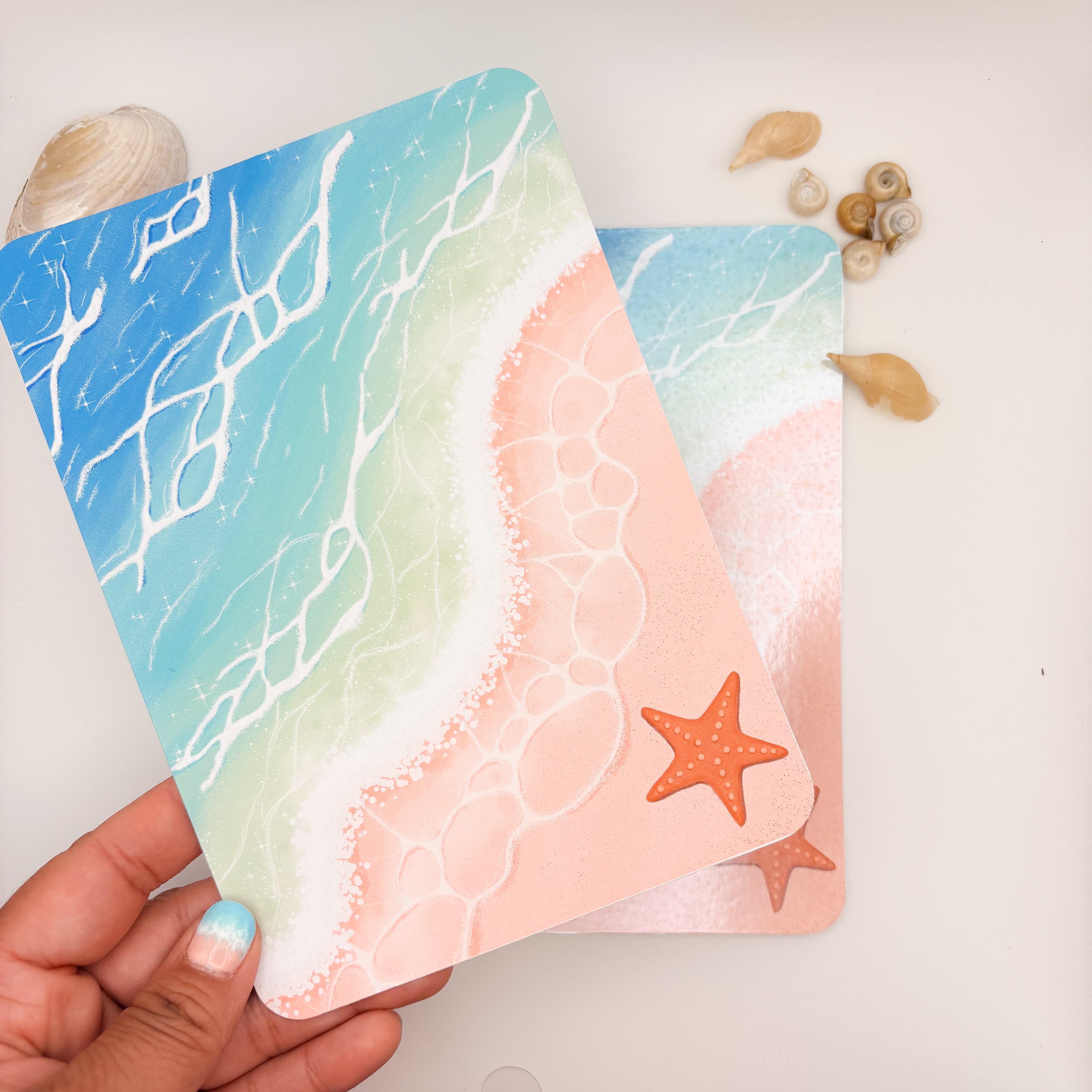 Kindle Insert Card - Sandy Shore