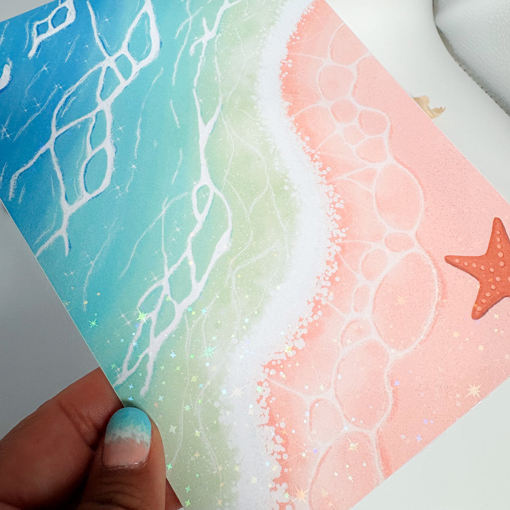 Kindle Insert Card - Sandy Shore