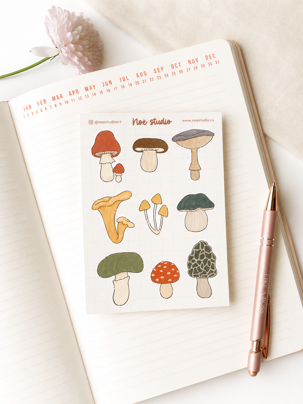 Sticker Sheet - Mush