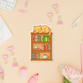 Cat on the shelf