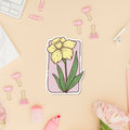 Flower Sticker - Birth Month March