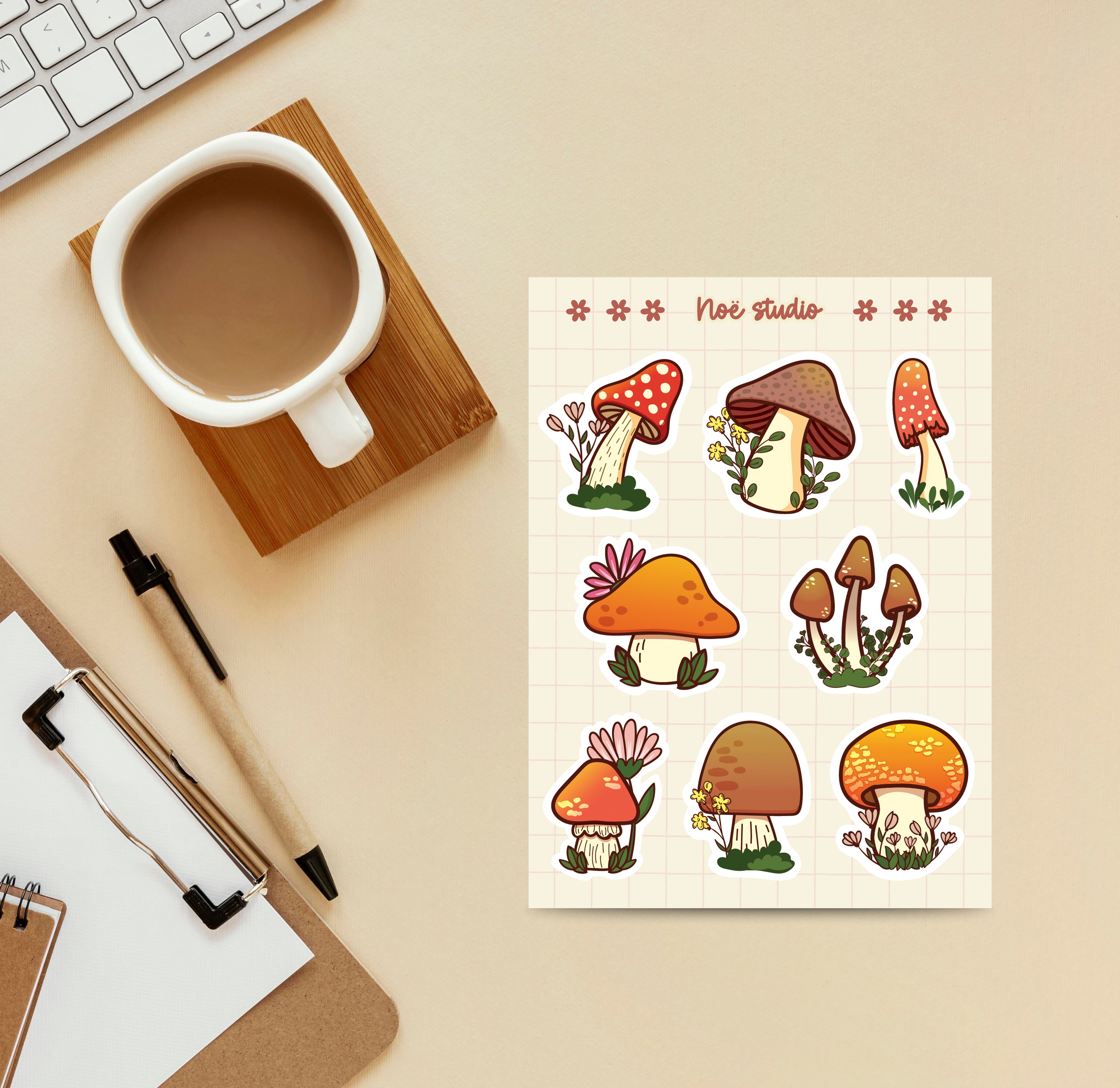 Mush Sticker Sheet