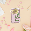 Flower Sticker - Birth Month November