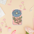 Flower Sticker - Birth Month September