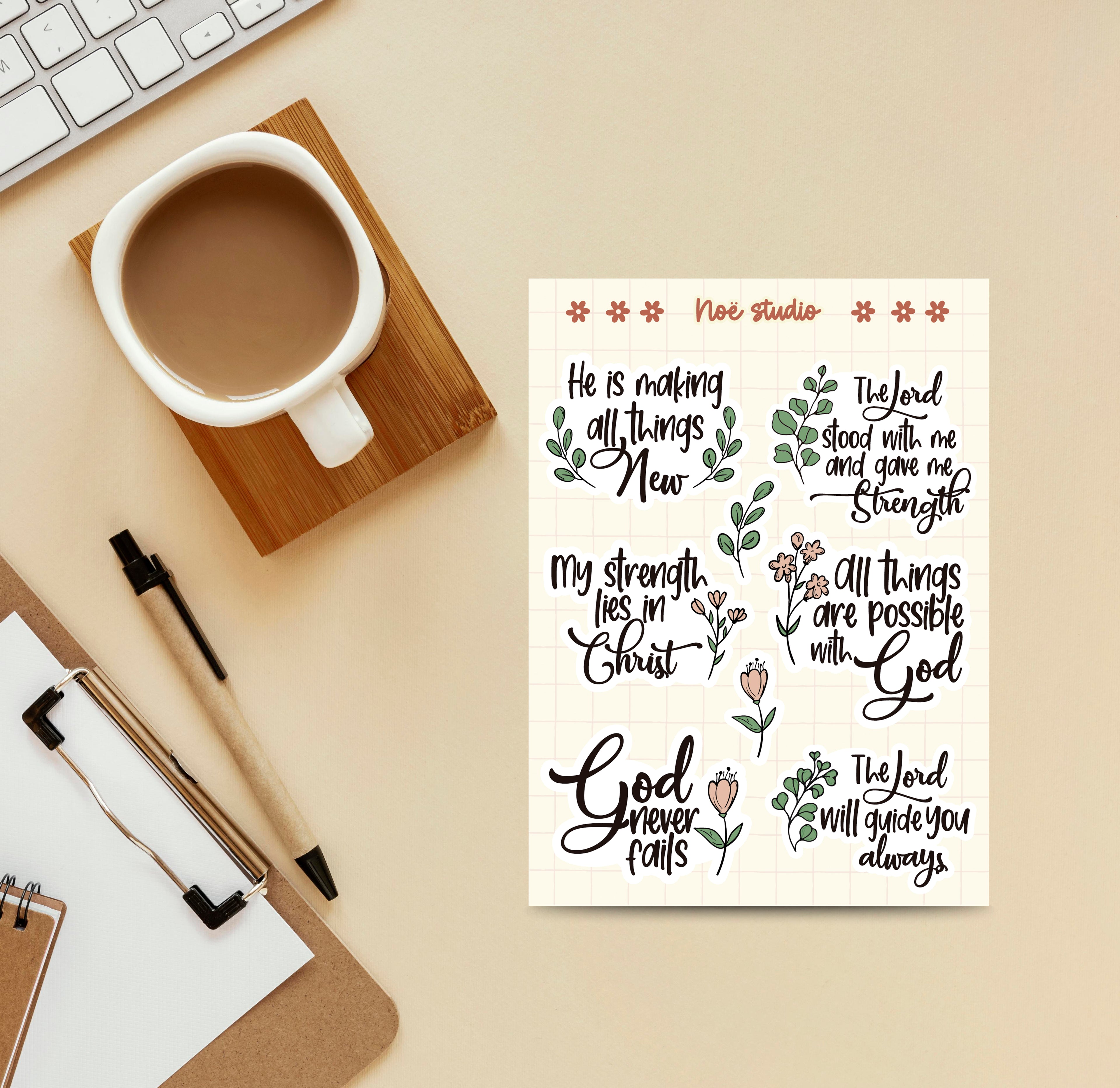 Verses Sticker Sheet