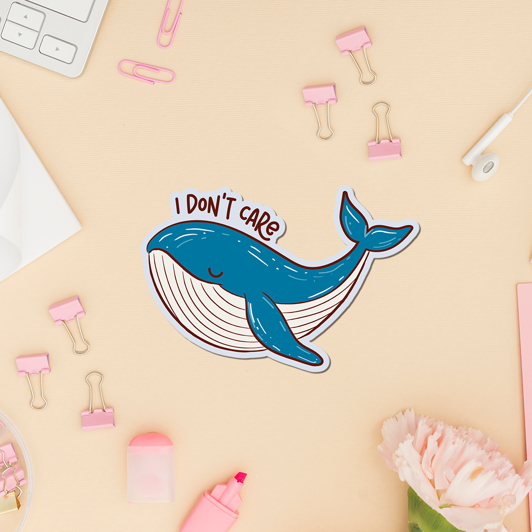 Whale - Sticker